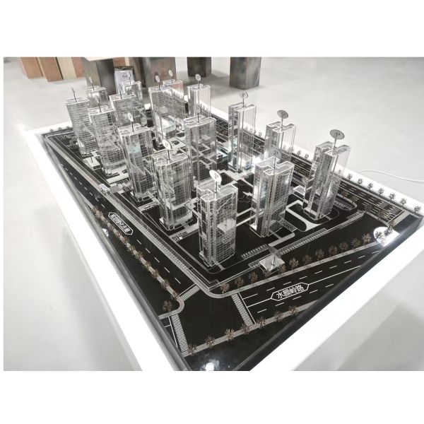 1:150 High Rise Building Scale Model Cityscape Models Architectural