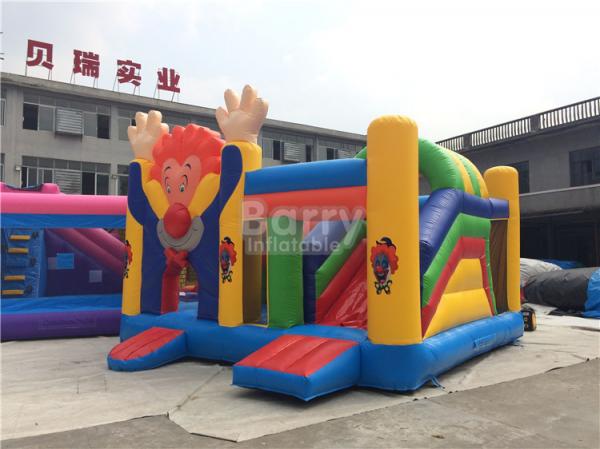 Quality Large Industrial Small Toddler Or Kids Clown Bounce House On Clearance for sale