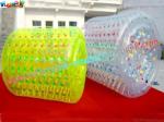 Yellow or Transparent color Inflatable Zorb Ball, rolling ball for swimming pool