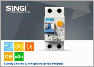 Wholesale 50 / 60Hz IP20 20A Residual current circuit breaker with overcurrent protection from china suppliers