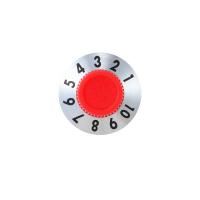 Supplier Audio Metal Aluminum Potentiometer Knob With Customized Markings for sale