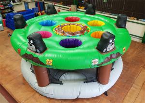 China Funny 0.55mm PVC Tarpaulin Inflatable Sports Games With Silk - Screen Printing on sale
