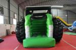 Green Color Adult Bounce House Inflatable Tractor Bouncer Double Line Sewed