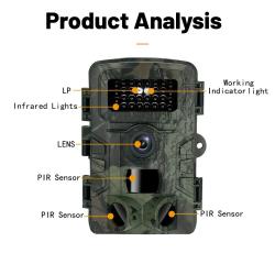 China 13MP Hunting Motion Camera Outdoor Wildlife PR700pro IP65 Waterproof for sale