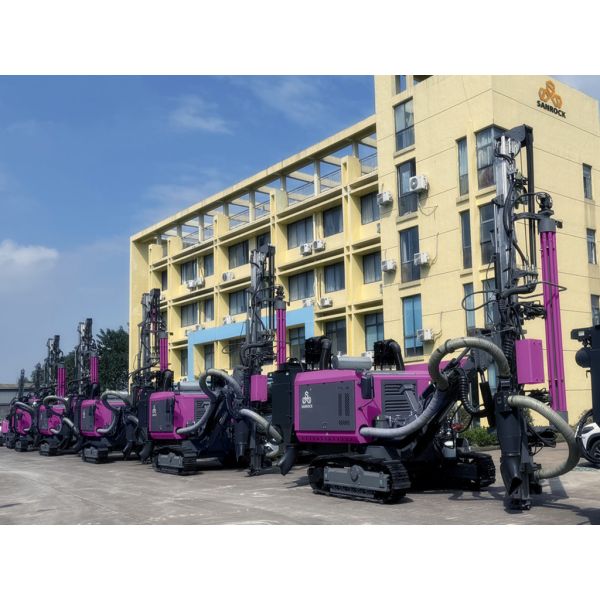 Mining Borehole Drilling Machine Hydraulic DTH Drilling Rig Integrated Drilling Equipment
