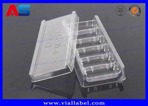 Wholesale Clear PVC Plastic Packaging Trays For Vaccines Vials 2mL / 3mL with Embossing Logo from china suppliers