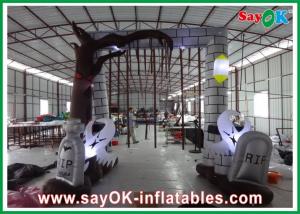 China Durable Inflatable Holiday Decorations , Inflatable Halloween Arch For Rental Business on sale