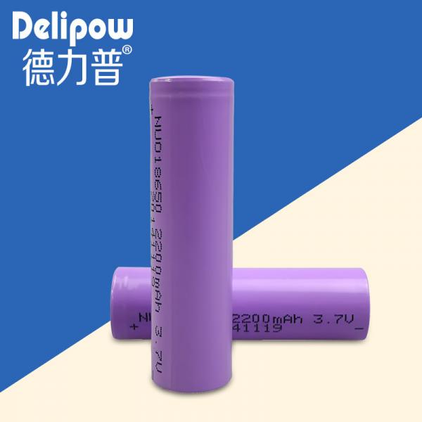 Environmentally Friendly Rechargeable Battery Lithium , 3.7v 2200mah 18650 Lithium Battery