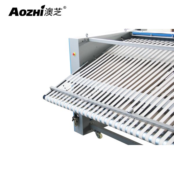 Electric Hospital & Hotel Automatic Linen & Bed Sheet Folding Machine for Laundry Use