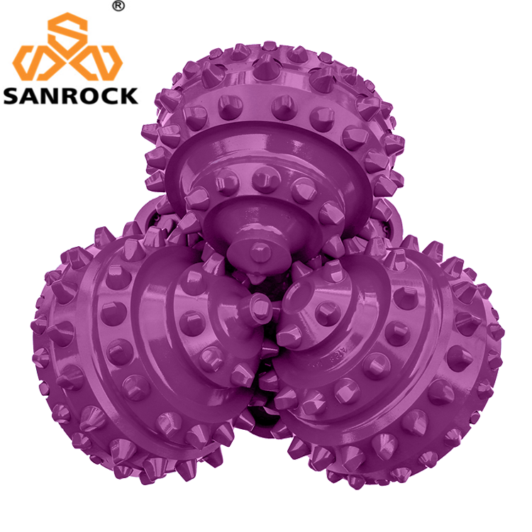 Factory TCI Tricone Bit High Manganese Steel Three Cone Bit Mining Rock Drill Bit