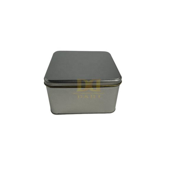 DADI Retro Comic Printed Candy Tin Box Customized Square Tin Container Recyclable