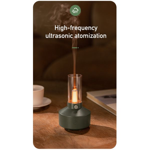 HOMEFISH Vintage Lamp Aromatherapy Machine Retro Design Small Room Humidifier For Humidification