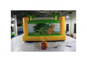 China Hawaii Coconut Tree Tropical Style Inflatable Bounce House For Children on sale