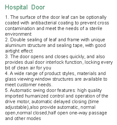 YANING Medical MOT Solution Modular Operating Room with HEPA Filter Touch Screen Control Panel and Stainless Steel Construction