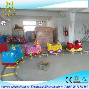 China Hansel amusement park rides mini electric train indoor amusement park train on sale