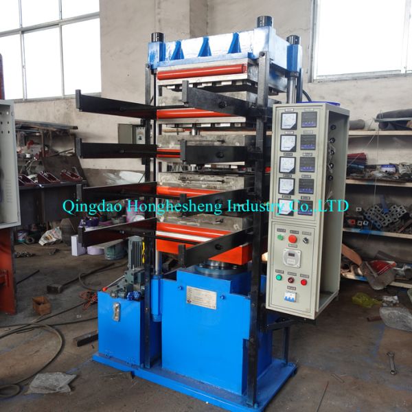 50T Rubber Tile Vulcanizer Machine