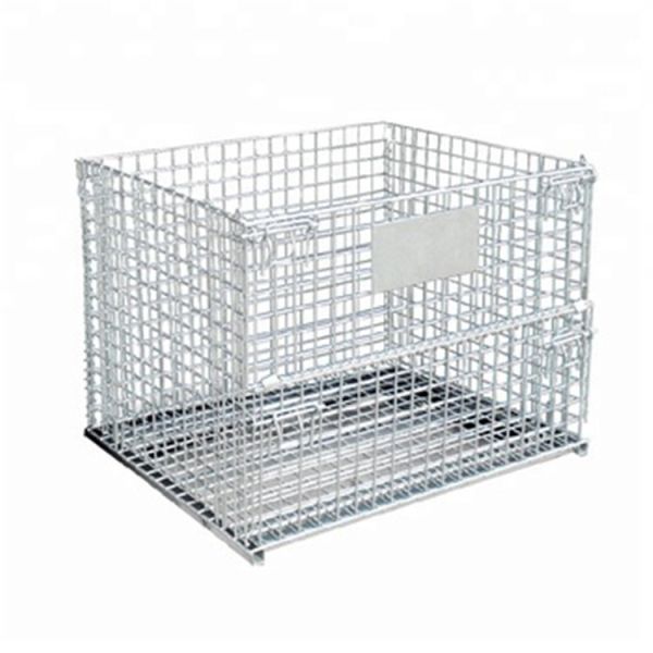 1500kg Loading Capacity SS Filter Mesh Wire Mesh Cages Can Folding And Moving