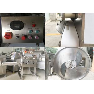 Adjustable Cooked Meat Processing Machine Automatic Beef Slicer High Efficient