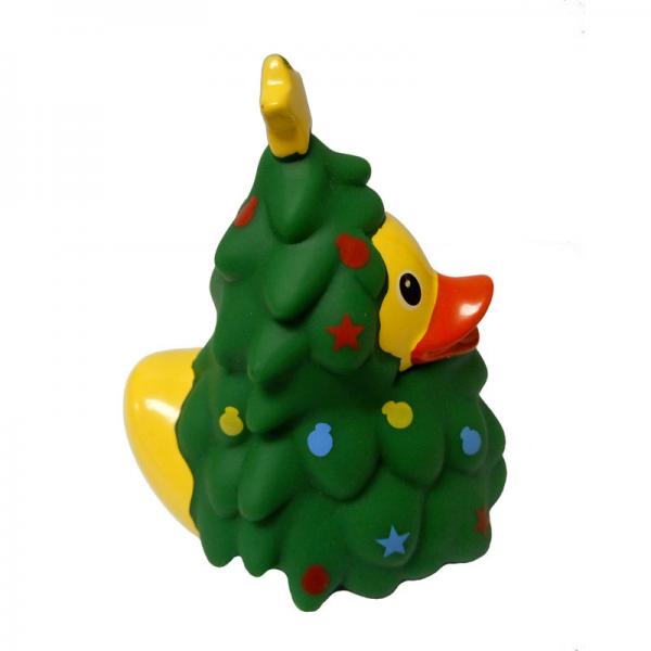 Quality Harmless Mini Yellow Rubber Ducks For Toddlers, Novelty Rubber Duck Christmas Tree  for sale