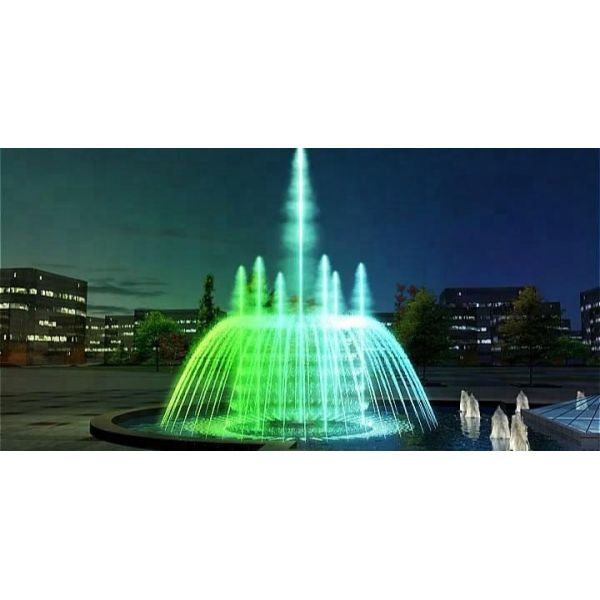 square shape small musical dancing fountain for home garden use