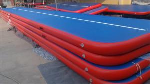 Wholesale Inflatable Air Tumble Track Trampoline , Small Air Track Pool Mat For Outdoor Sports from china suppliers