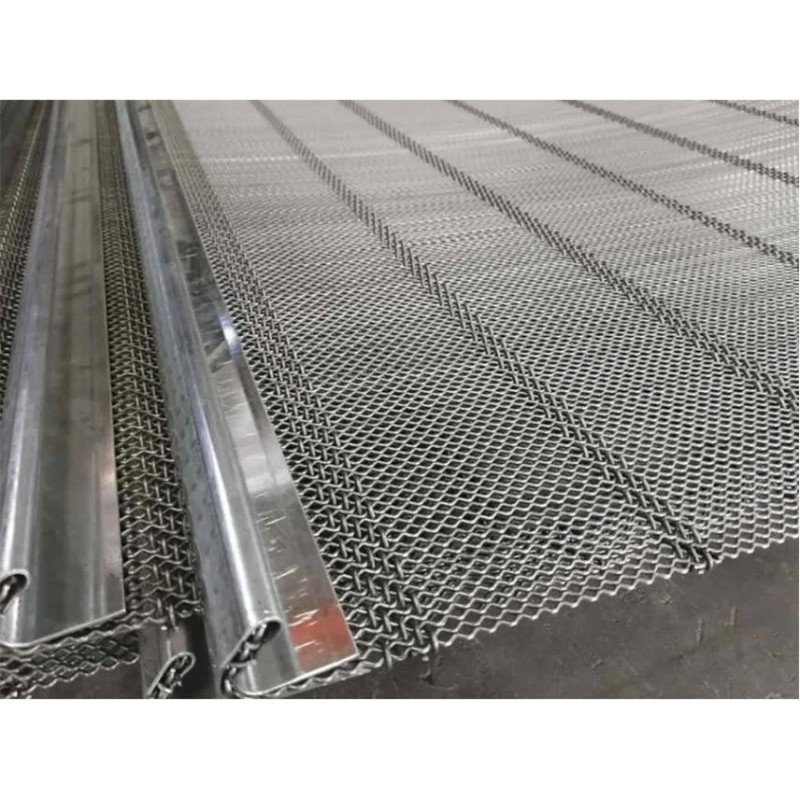 High Quality Manganese Vibrating Screen Crimp Wire Mesh Mine Vibrating Sieving Sand