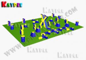 Wholesale 7 Man Xtreme RPO Package,Inflatable paintball Bunker filed, paintball arena KPB023 from china suppliers