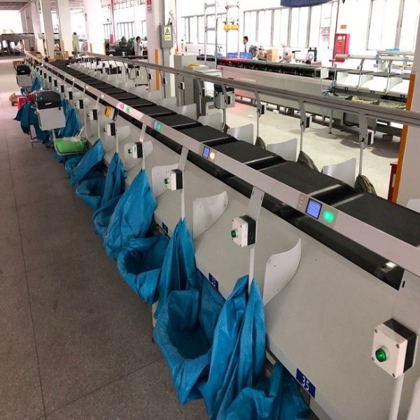 Package Crossbelt Sorter Conveyor
