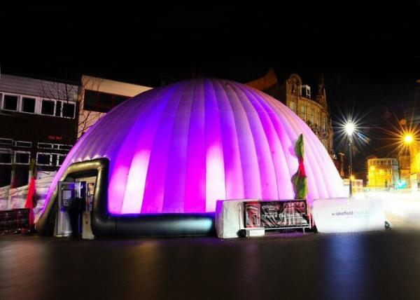 Quality Giant Novel Led Inflatable Dome Tent Customizd Lighting Inflatable Air Tent For Big Event for sale