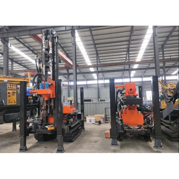 Multi - Function Yellow Hydraulic Crawler Drilling Machine With ISO Certificate