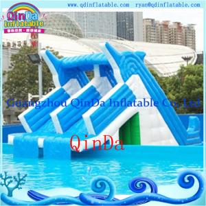 Wholesale Giant lake inflatable water slide for sale inflatable pool slides for inground pools from china suppliers