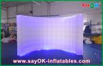Wedding Photo Booth Hire Attractive Giant Inflatable Air Wall Waterproof 2 Led