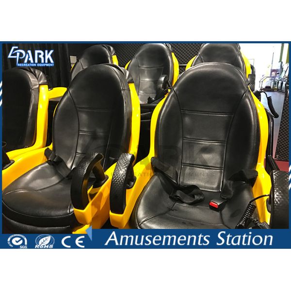12D Cinema Virtual Reality Simulator Electronic / Hydraulic Platform