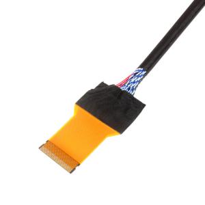 China LVDS FPD Link Cable , 51pin LCD Extension Cable ISO9001 2008 Certicate on sale