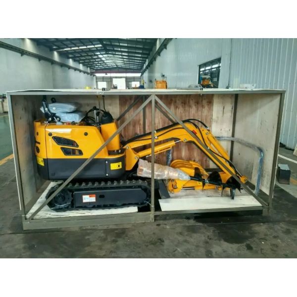 0.8Ton 1 Ton Mini Excavators Ripper Micro Excavator For Garden