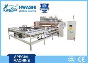 Wholesale Chinese Hwashi Best Price Welded Wire Mesh Machine , Multi-point Wire Rack / Wire Shelf Welding Machine from china suppliers