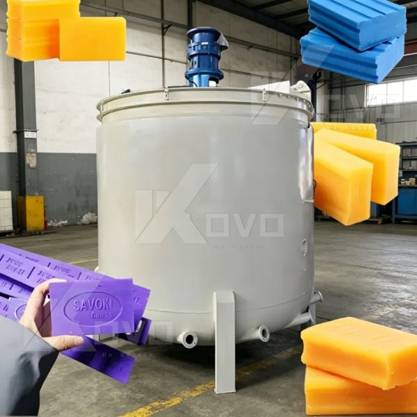 Laundry Soap Fully Automatic Soap Machine White Capacity 500kgh Industrial Equipment for Large Scale Soap Manufacturing
