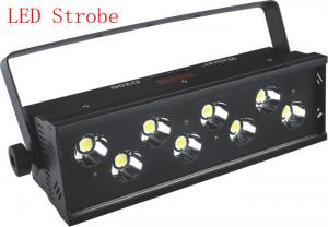 Wholesale Cool White LED Strobe Lights 8PCS X 25W Lamp 5CHS Channel Digital Display from china suppliers
