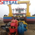 Inland Dredging Equipment Bucket Wheel Suction Dredger with 800m-5000m Discharge
