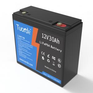 China Deep Cycle Lead Acid Replacement Battery Lifepo4 12V 30Ah AGV Power Storage on sale