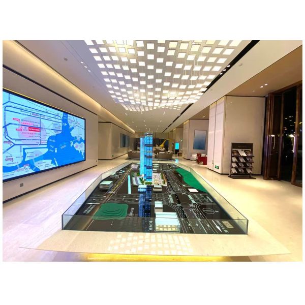 Urban Development 1:100 Scale Model Residential Towers Modern Architectural Models