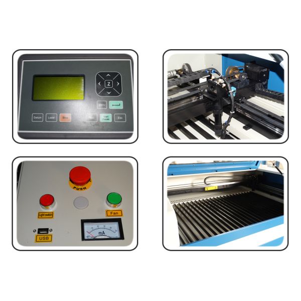 150W-180W CO2 Laser Cutting And Engraving Machine , Laser Wood Engraver