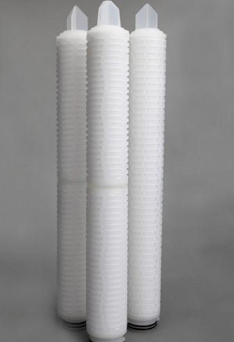 Quality 1.0um PVDF Filter Cartridge For Solvent Filtration And Bacterial Removal for sale