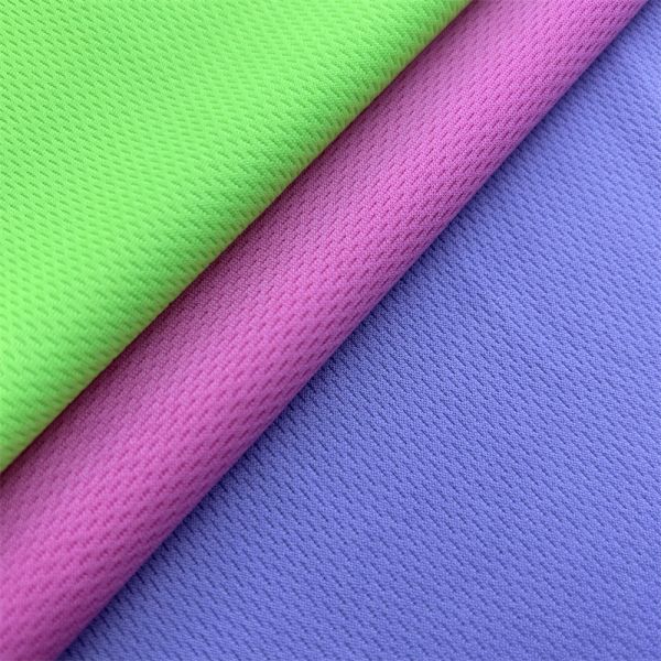 Weft Knitted Bird Eye Fabric Width 150cm-180cm For Reflective Safety Suit