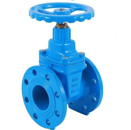 Durable DIN 3352-F4 Gate Valve Non-Rising Stem for Straight-Through Flow Control