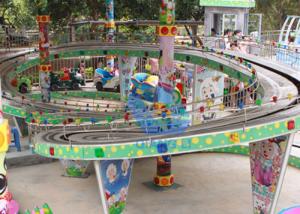 Wholesale Attraction Amusement Park Roller Coaster , Electric Mini Shuttle Little Kid Roller Coaster from china suppliers