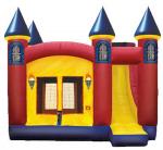 High quality gaint PVC Inflatable bouncer castle toys with slide