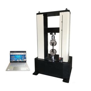 Computer Software Controlled Electronic Universal Material Testing Machine with