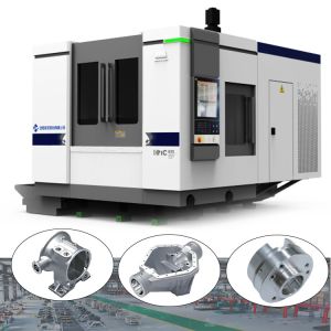 China 5 Axis Horizontal Machining Center HMC63Q High Precision CNC Turning Center Machine Tool on sale