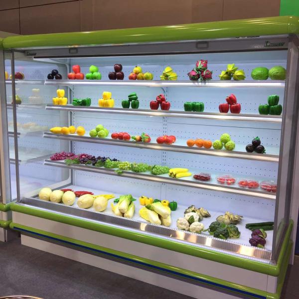 Fruit And Vegetable Open Display Cooler